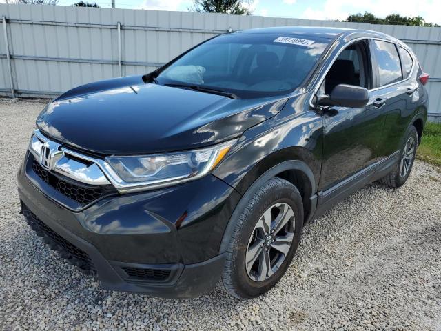 2HKRW5H31JH406259 - 2018 HONDA CR-V LX BLACK photo 2