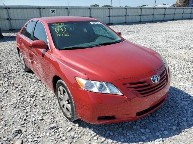 4T1BE46K39U344160 - 2009 TOYOTA CAMRY BASE RED photo 1