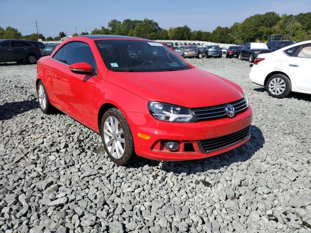 WVWBW8AHXFV000786 - 2015 VOLKSWAGEN EOS KOMFOR 红色 照片 1