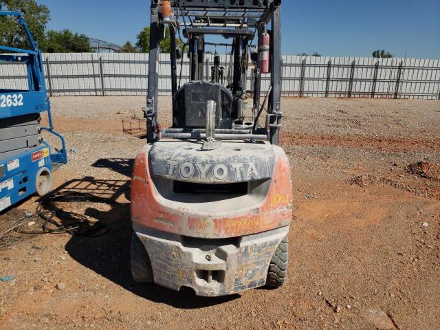 8FGU2575594 - 2017 TOYOTA FORKLIFT ORANGE photo 6