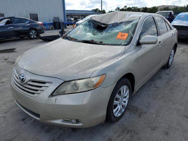 4T1BE46K18U774154 - 2008 TOYOTA CAMRY CE GOLD photo 2