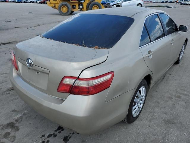 4T1BE46K18U774154 - 2008 TOYOTA CAMRY CE GOLD photo 4