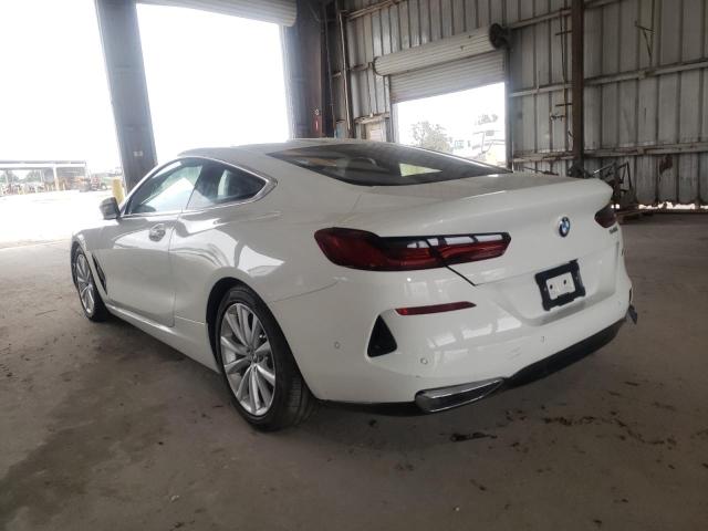 WBAAE2C08MCG39843 - 2021 BMW 840I WHITE photo 3