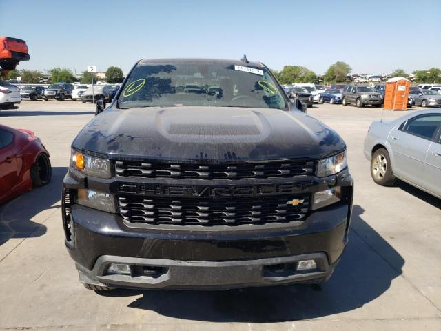 1GCUYBEF8MZ105342 - 2021 CHEVROLET SILVERADO BLACK photo 9