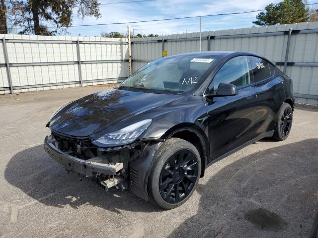 5YJYGDEE3LF048415 - 2020 TESLA MODEL Y أسود صورة 2