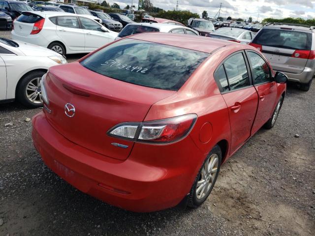 JM1BL1V77C1548409 - 2012 MAZDA 3 I RED photo 4