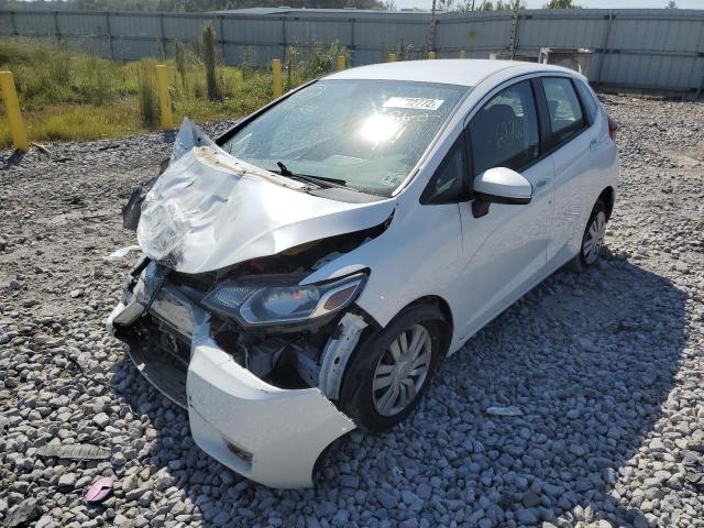 JHMGK5H53GX026727 - 2016 HONDA FIT LX WHITE photo 2