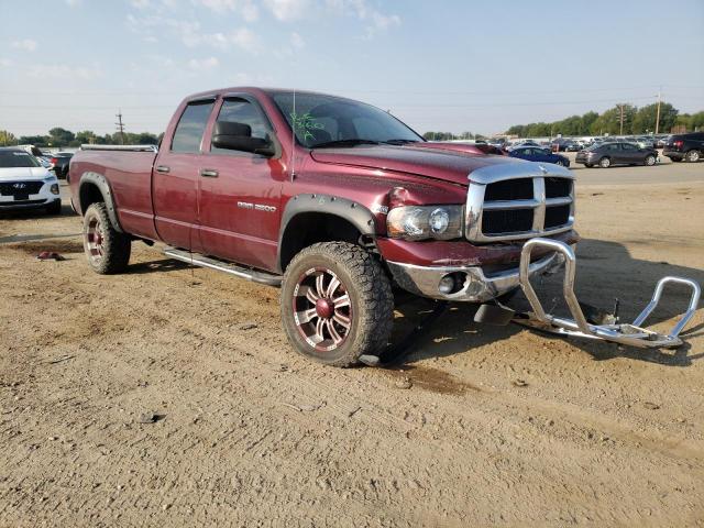 1D7KU28DX3J567434 - 2003 DODGE RAM 2500 S Բորդո լուսանկար 1