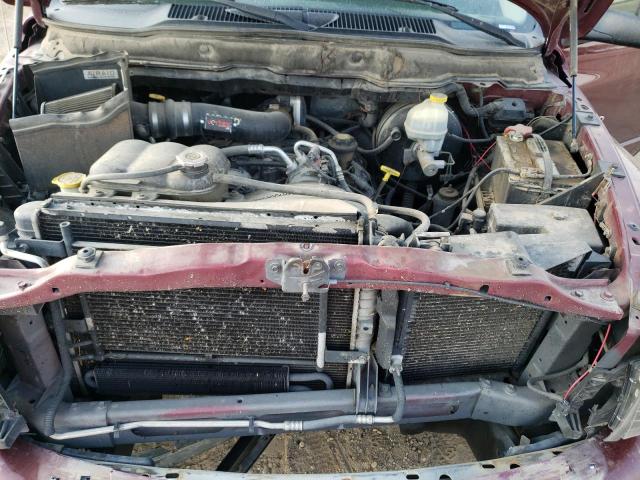 1D7KU28DX3J567434 - 2003 DODGE RAM 2500 S Բորդո լուսանկար 7