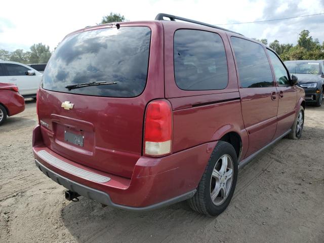 1GNDV23L65D254050 - 2005 CHEVROLET UPLANDER L 勃艮第红 照片 4
