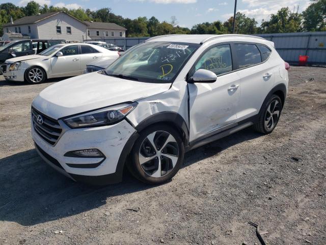 KM8J3CA2XHU394314 - 2017 HYUNDAI TUCSON LIM WHITE photo 2