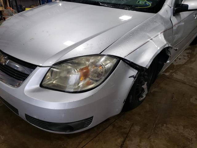 1G1AD5F51A7241446 - 2010 CHEVROLET COBALT 1LT SILVER photo 9