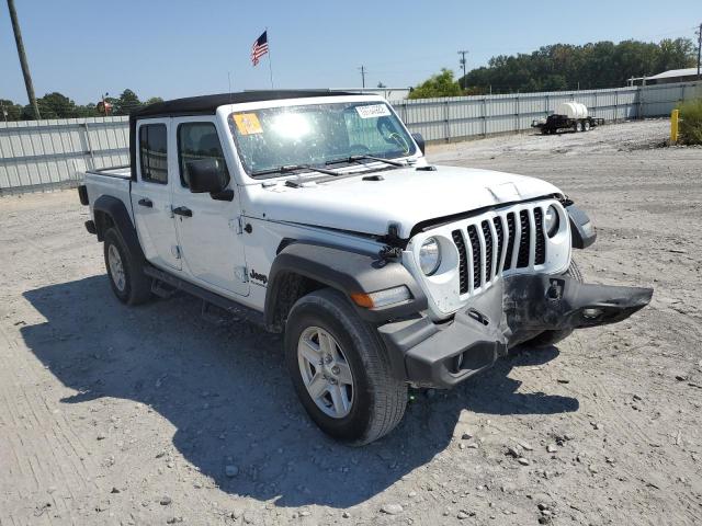 1C6HJTAG6LL133255 - 2020 JEEP GLADIATOR WHITE photo 1