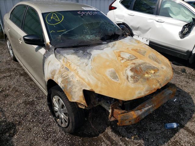 3VW2K7AJ9CM127377 - 2012 VOLKSWAGEN JETTA BASE 米色 照片 9