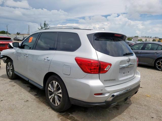 5N1DR2MN7KC600651 - 2019 NISSAN PATHFINDER SILVER photo 3