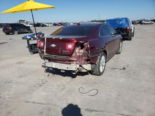 1G11F5SL2FF278985 - 2015 CHEVROLET MALIBU LTZ ბურგუნდია ფოტო 9