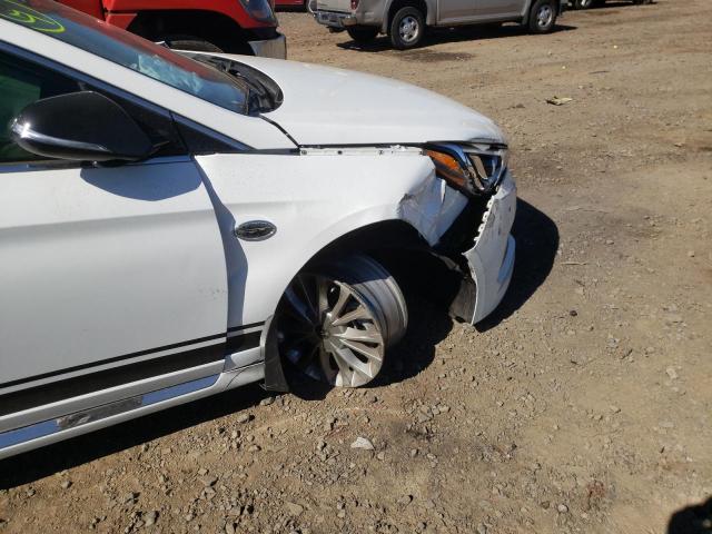 5NPE34AF0FH022003 - 2015 HYUNDAI SONATA SPO WHITE photo 10