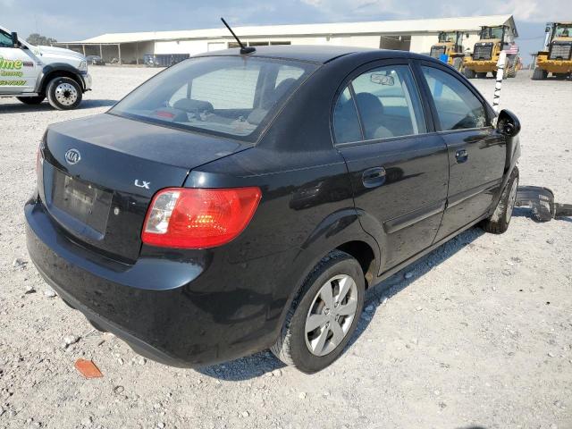 KNADH4A3XB6732031 - 2011 KIA RIO BLACK photo 4