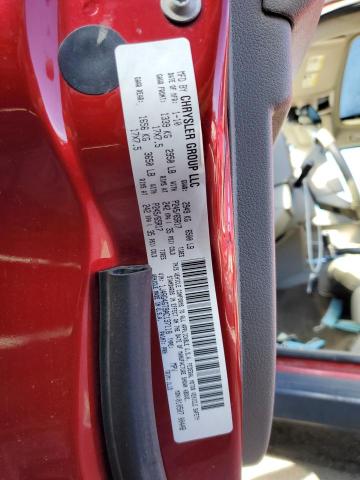 1J4RG4GT9AC137118 - 2010 JEEP COMMANDER 红色 照片 10