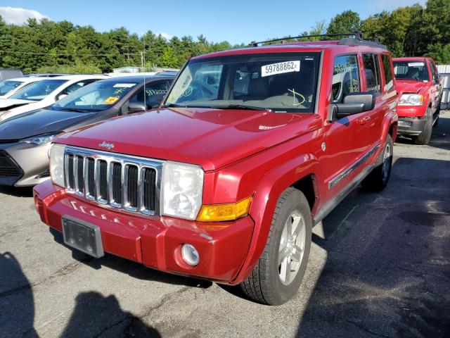 1J4RG4GT9AC137118 - 2010 JEEP COMMANDER 红色 照片 2