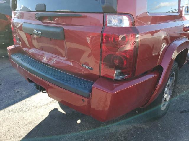 1J4RG4GT9AC137118 - 2010 JEEP COMMANDER 红色 照片 9