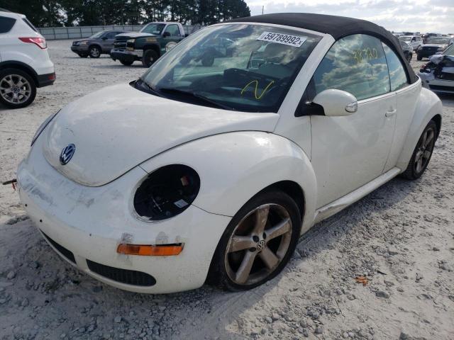 3VWFF31Y07M420280 - 2007 VOLKSWAGEN NEW BEETLE 白色 照片 2