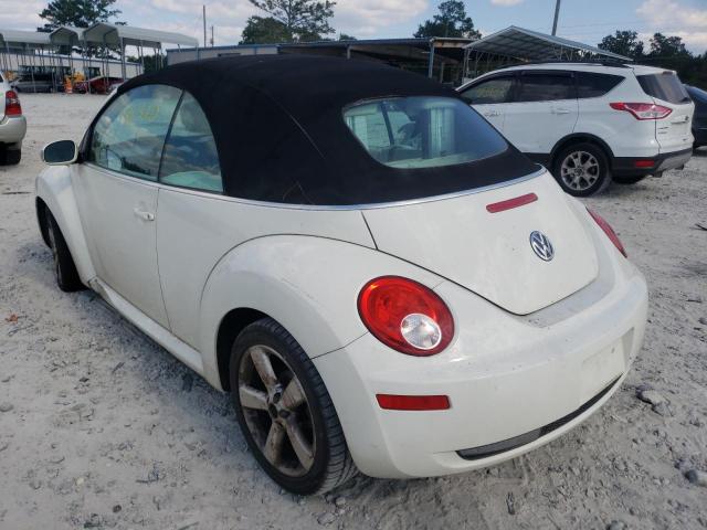 3VWFF31Y07M420280 - 2007 VOLKSWAGEN NEW BEETLE 白色 照片 3