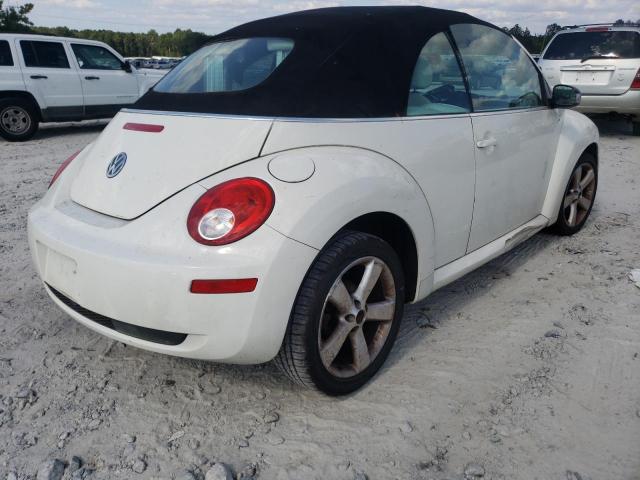 3VWFF31Y07M420280 - 2007 VOLKSWAGEN NEW BEETLE 白色 照片 4