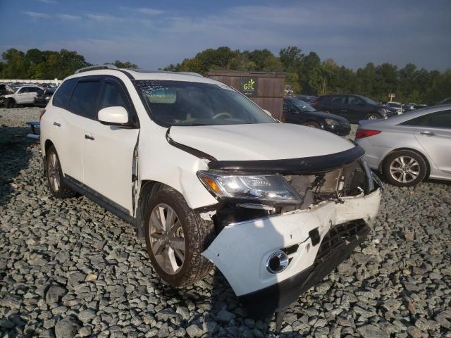 5N1AR2MM4FC717569 - 2015 NISSAN PATHFINDER WHITE photo 1