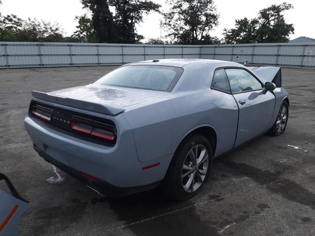 2C3CDZKG0LH223434 - 2020 DODGE CHALLENGER GRAY photo 4