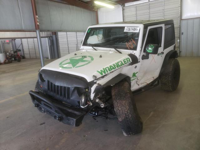 1C4AJWAGXDL702783 - 2013 JEEP WRANGLER S WHITE photo 2