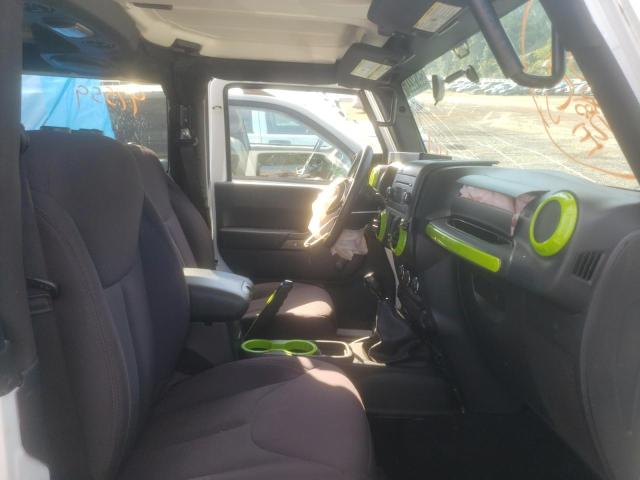 1C4AJWAGXDL702783 - 2013 JEEP WRANGLER S WHITE photo 5