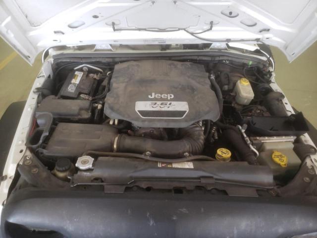 1C4AJWAGXDL702783 - 2013 JEEP WRANGLER S WHITE photo 7