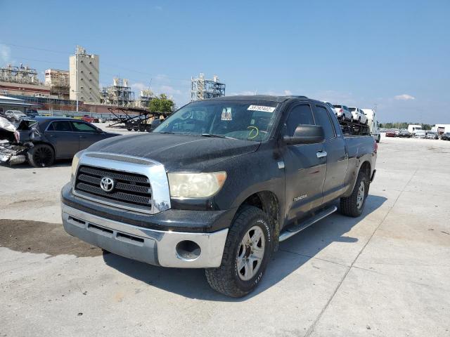 5TBRT54127S454233 - 2007 TOYOTA TUNDRA DOU BLACK photo 2