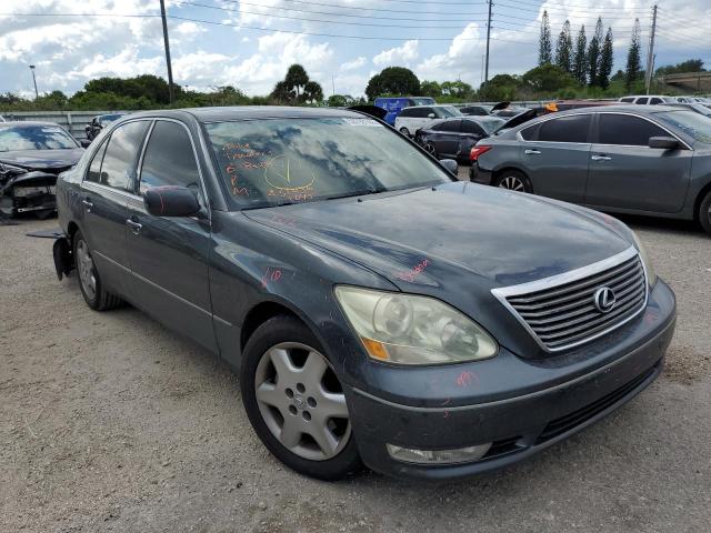 JTHBN36FX50174557 - 2005 LEXUS LS 430 GRAY photo 1