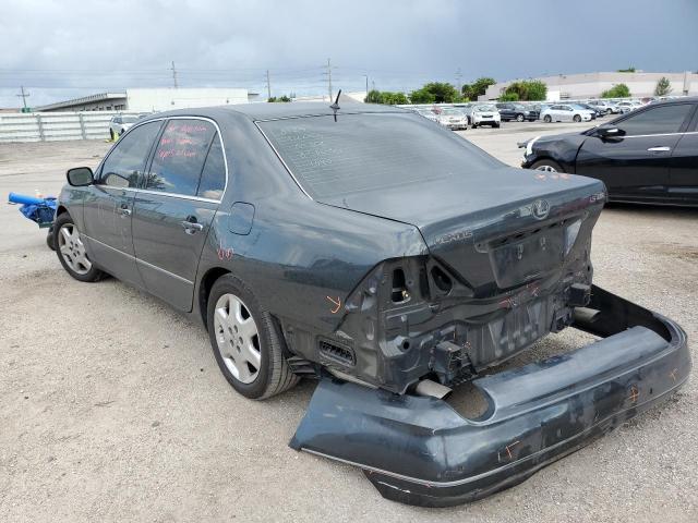 JTHBN36FX50174557 - 2005 LEXUS LS 430 GRAY photo 3