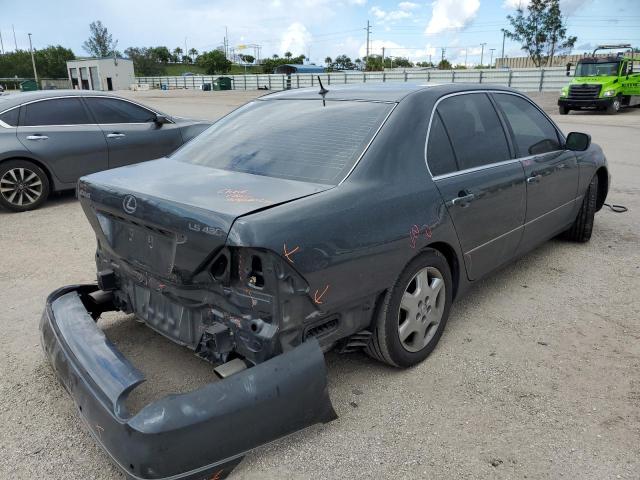 JTHBN36FX50174557 - 2005 LEXUS LS 430 GRAY photo 4