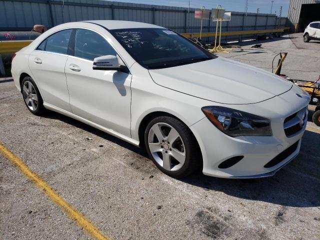 WDDSJ4GB1HN424621 - 2017 MERCEDES-BENZ CLA 250 4M WHITE photo 1