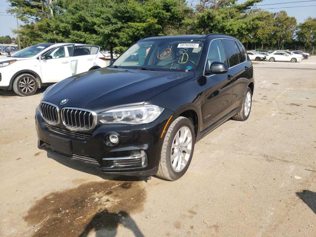 5UXKR6C51F0J74689 - 2015 BMW X5 XDRIVE5 BLACK photo 2