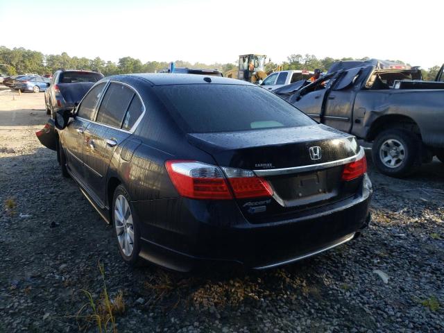 1HGCR2F89EA302997 - 2014 HONDA ACCORD EXL BLACK photo 3