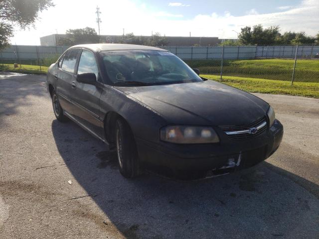 2G1WF55K5Y9256905 - 2000 CHEVROLET IMPALA BLACK photo 1