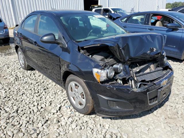 1G1JA5SG4F4205520 - 2015 CHEVROLET SONIC LS BLACK photo 1