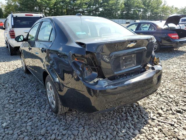 1G1JA5SG4F4205520 - 2015 CHEVROLET SONIC LS BLACK photo 3