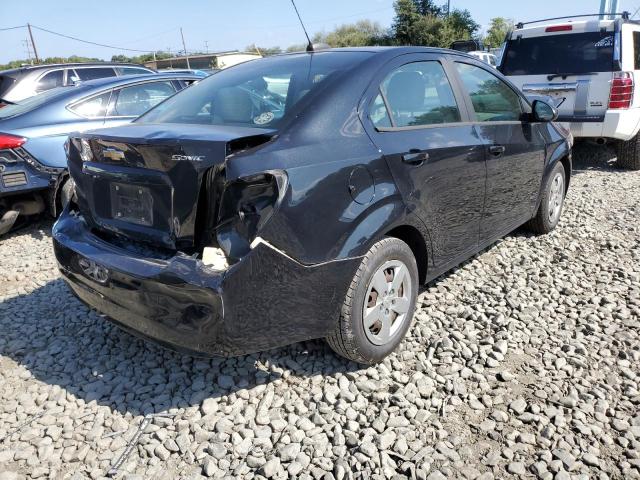 1G1JA5SG4F4205520 - 2015 CHEVROLET SONIC LS BLACK photo 4