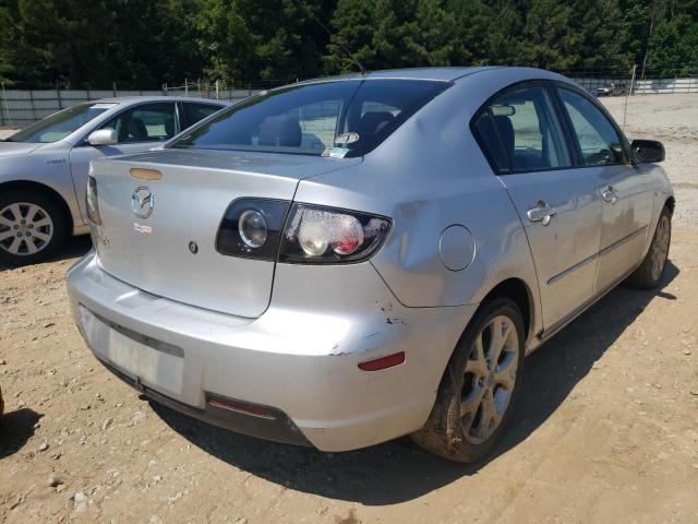 JM1BK32F281160473 - 2008 MAZDA 3 I SILVER photo 4