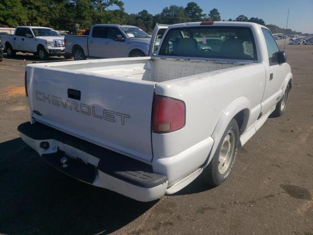 1GCCS1445X8208557 - 1999 CHEVROLET S TRUCK S1 WHITE photo 4