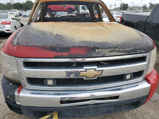 1GCSKSE36AZ200914 - 2010 CHEVROLET SILVERADO RED photo 7