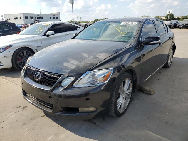 JTHBC96S795018927 - 2009 LEXUS GS 450H BLACK photo 2