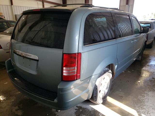 2A8HR54PX8R769404 - 2008 CHRYSLER TOWN & COU BLUE photo 4