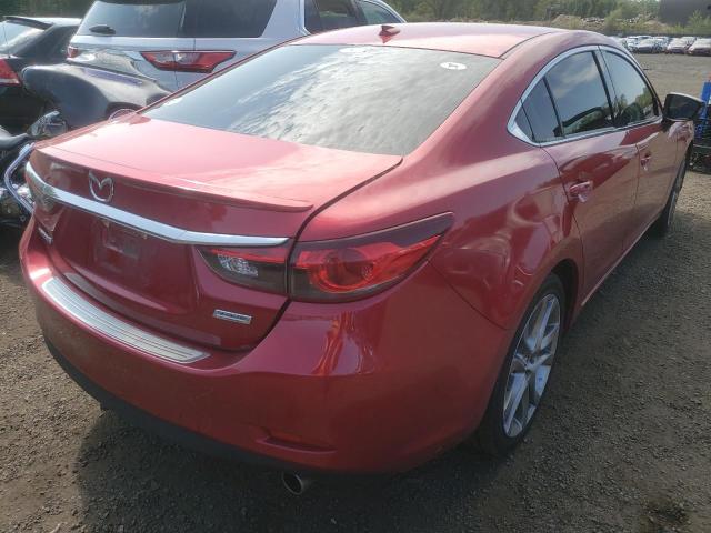 JM1GJ1W61E1123739 - 2014 MAZDA 6 GRAND TO RED photo 4